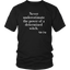 Never Underestimate the Power of a Determined Witch Unisex  and Women's Tshirt