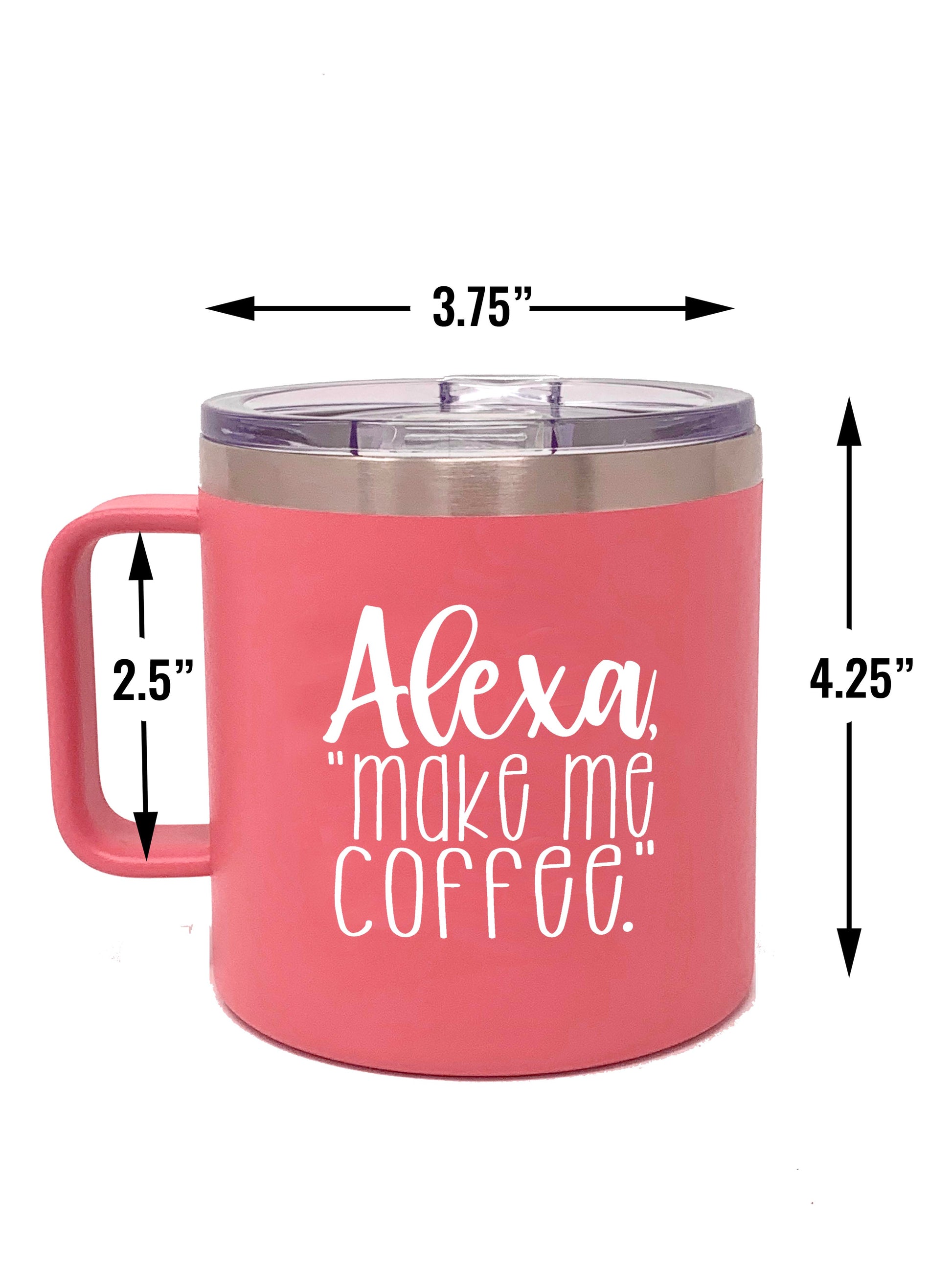 Alexa 14 oz Coral Camper Tumbler for Bosses – Brooke & Jess Designs - 2  Sisters Helping You Celebrate Your Favorite People