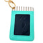 Mama Bear Teal Silicone Bracelet Keychain Wallet for Moms