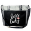 Boss Lady LouLou Gray Tote Bag for Bosses