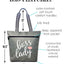 Boss Lady Lexie Gray Tote Bag for Bosses