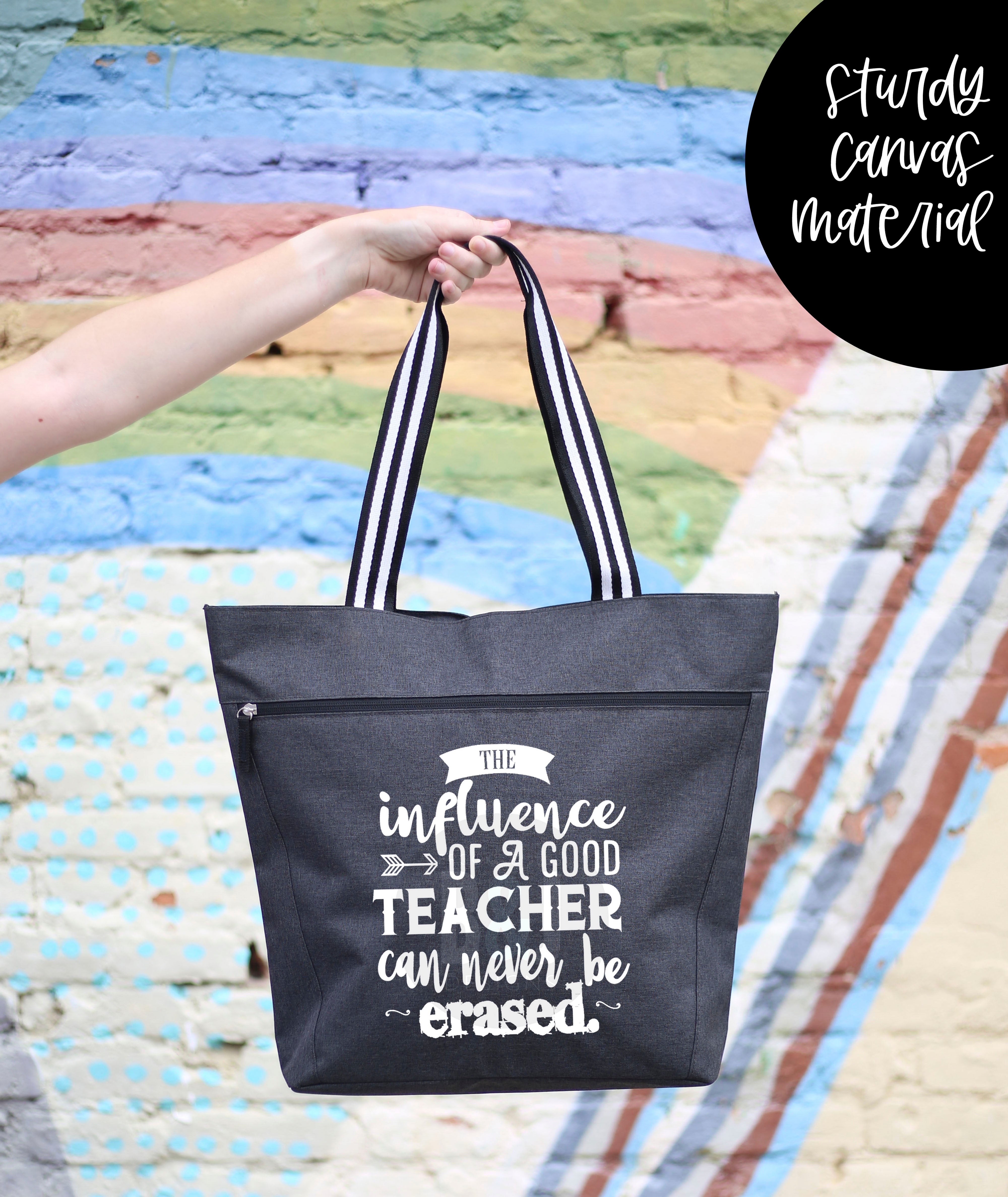 Sturdy tote 2025 bags for teachers