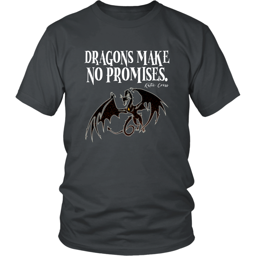Author Katie Cross - Dragons Make No Promises Unisex Tshirt