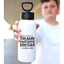 Freakin' Awesome Brother 32 oz White Water Bottle for Brothers